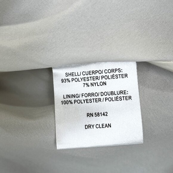 NWT Gal Meets Glam Ava Dusty Blue Beige Floral Dress $198 - Picture 10 of 14